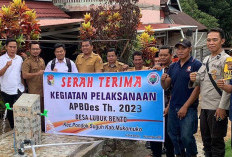 Warga Desa Lubuk Bento Banjir Air Bersih