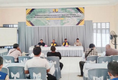 BWS Sumatera VII Gelar Rapat, Beberapa Titik Proyek Irigasi Tersier Mulai Selesai