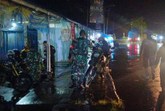 Antisipasi Gangguan Kamtibmas, Kodim 0428 Mukomuko Gelar Patroli Gabungan