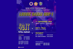 Semi Open Turnamen Lubuk Sanai Cup I Dibuka, Berhadiah Puluhan Juta 