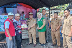 Bupati Sambangi Rumah Warga Musibah Kebakaran Di Air Berau 