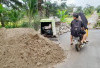 15 Bulan Putus, Pemda Bangun Box Culvert di Jalan Poros Sido Makmur